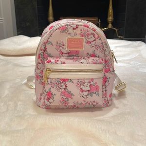 Loungefly Pink Floral Backpack